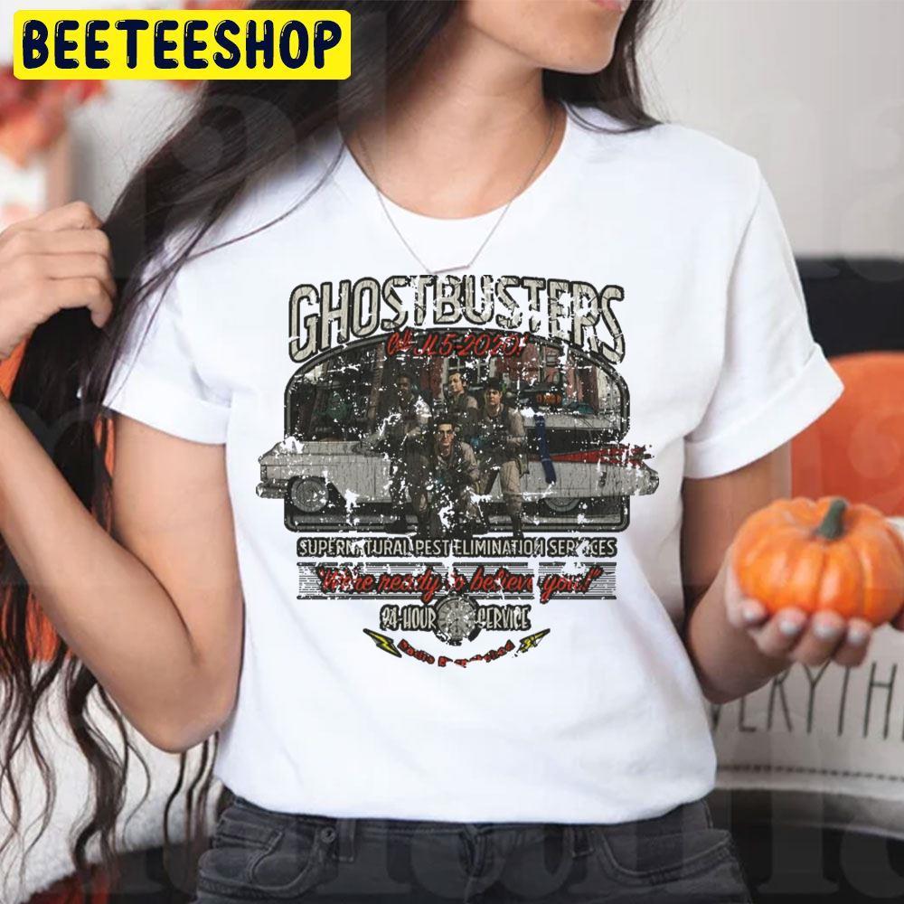 Retro Team Ghostbusters Happy Halloween Beeteeshop Trending Unisex T-Shirt Retro Team Ghostbusters Happy Halloween Beeteeshop Trending Unisex T-Shirt