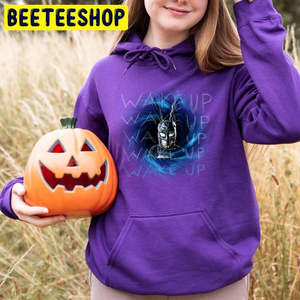 Retro Wake Up Donnie Darko Happy Halloween Beeteeshop Trending Unisex T-Shirt Retro Wake Up Donnie Darko Happy Halloween Beeteeshop Trending Unisex T-Shirt