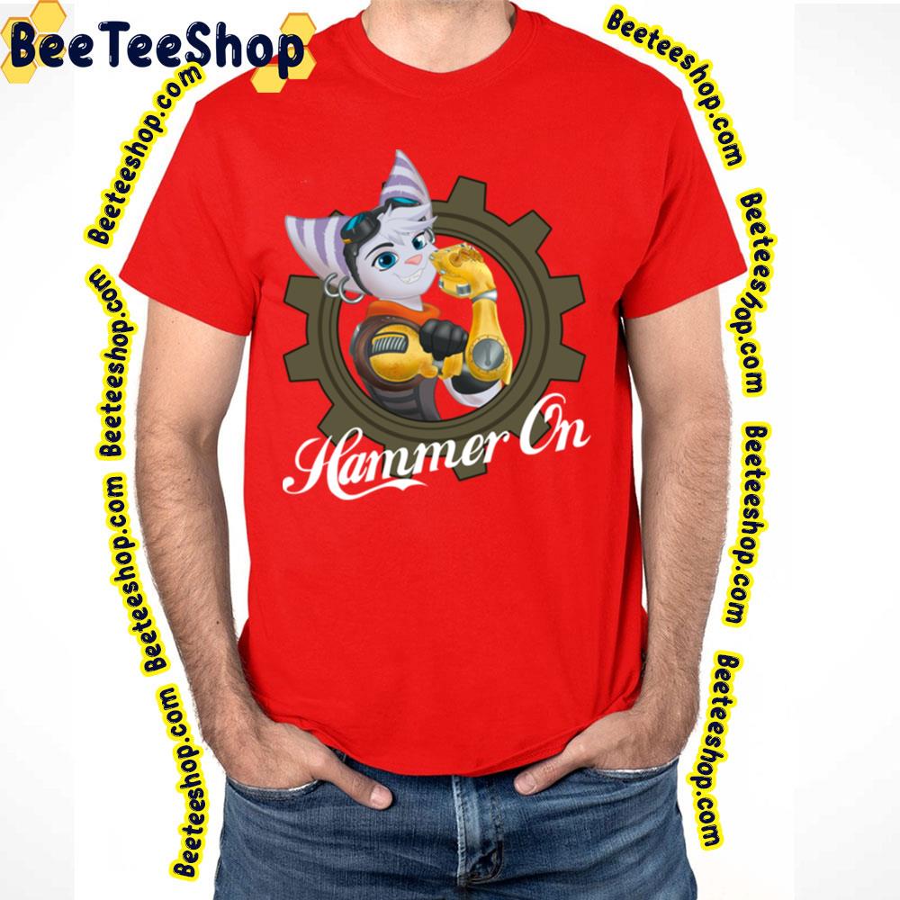 Rivet Hammer On Ratchet & Clank Rift Apart Trending Unisex T-Shirt Rivet Hammer On Ratchet & Clank Rift Apart Trending Unisex T-Shirt