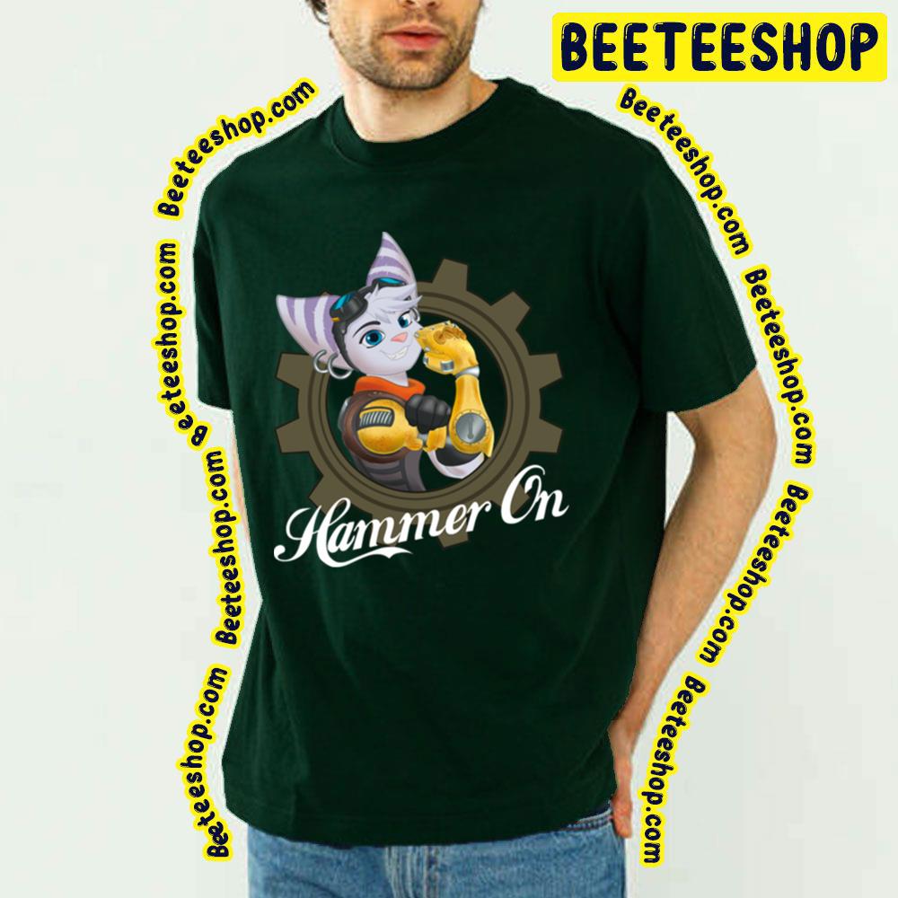 Rivet Hammer On Ratchet & Clank Rift Apart Trending Unisex T-Shirt Rivet Hammer On Ratchet & Clank Rift Apart Trending Unisex T-Shirt