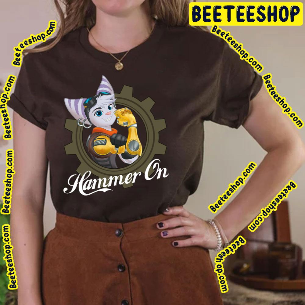 Rivet Hammer On Ratchet & Clank Rift Apart Trending Unisex T-Shirt Rivet Hammer On Ratchet & Clank Rift Apart Trending Unisex T-Shirt