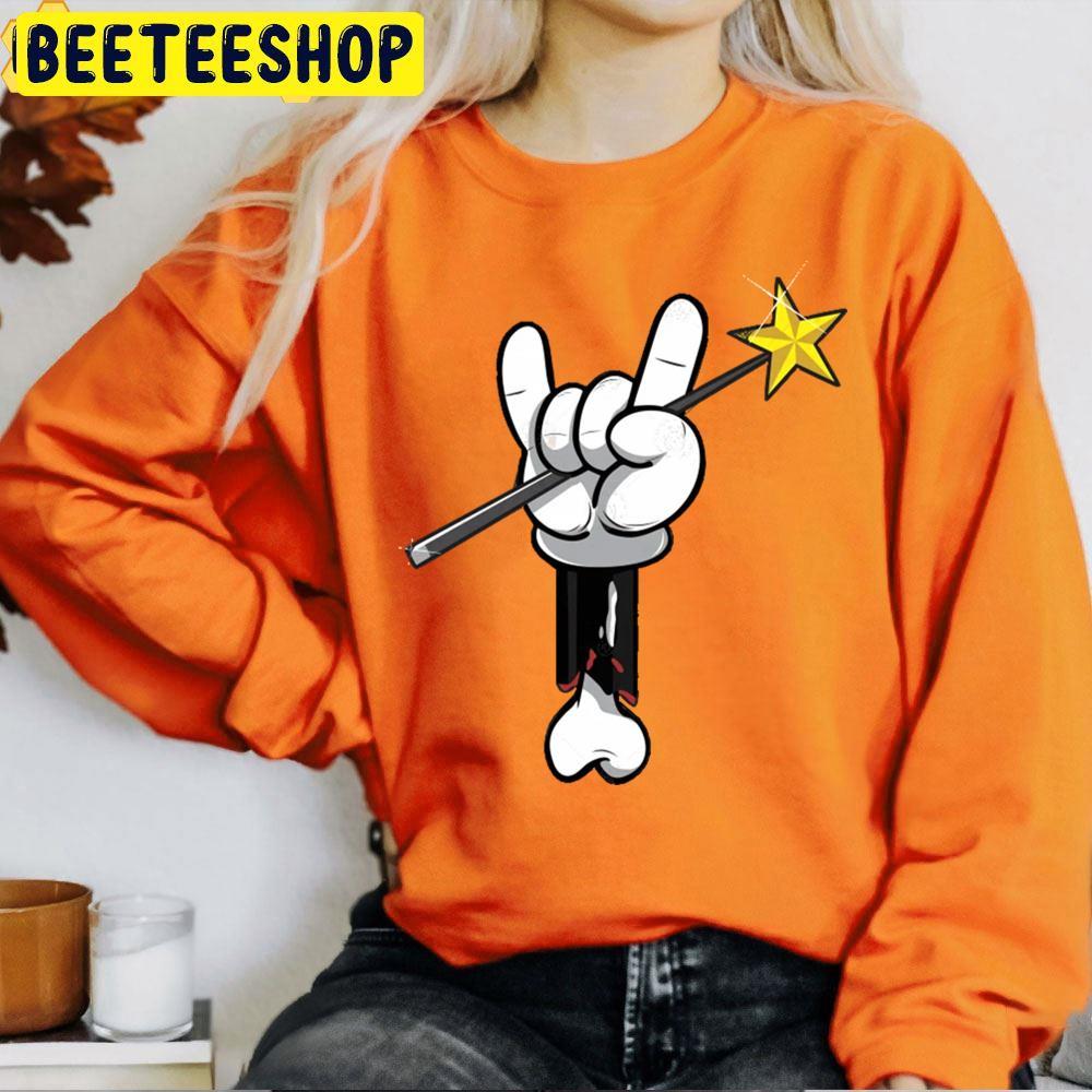 Rocks Mickey Hand Metal Halloween Beeteeshop Trending Unisex T-Shirt Rocks Mickey Hand Metal Halloween Beeteeshop Trending Unisex T-Shirt