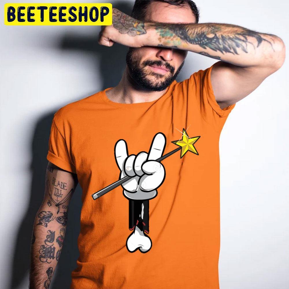 Rocks Mickey Hand Metal Halloween Beeteeshop Trending Unisex T-Shirt Rocks Mickey Hand Metal Halloween Beeteeshop Trending Unisex T-Shirt