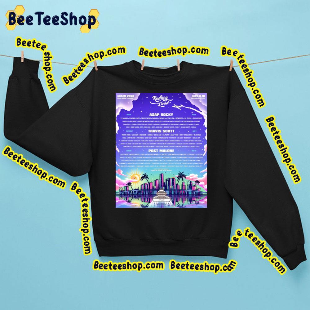 Rolling Loud Miami 2020 Beeteeshop Trending Unisex T-Shirt Rolling Loud Miami 2020 Beeteeshop Trending Unisex T-Shirt