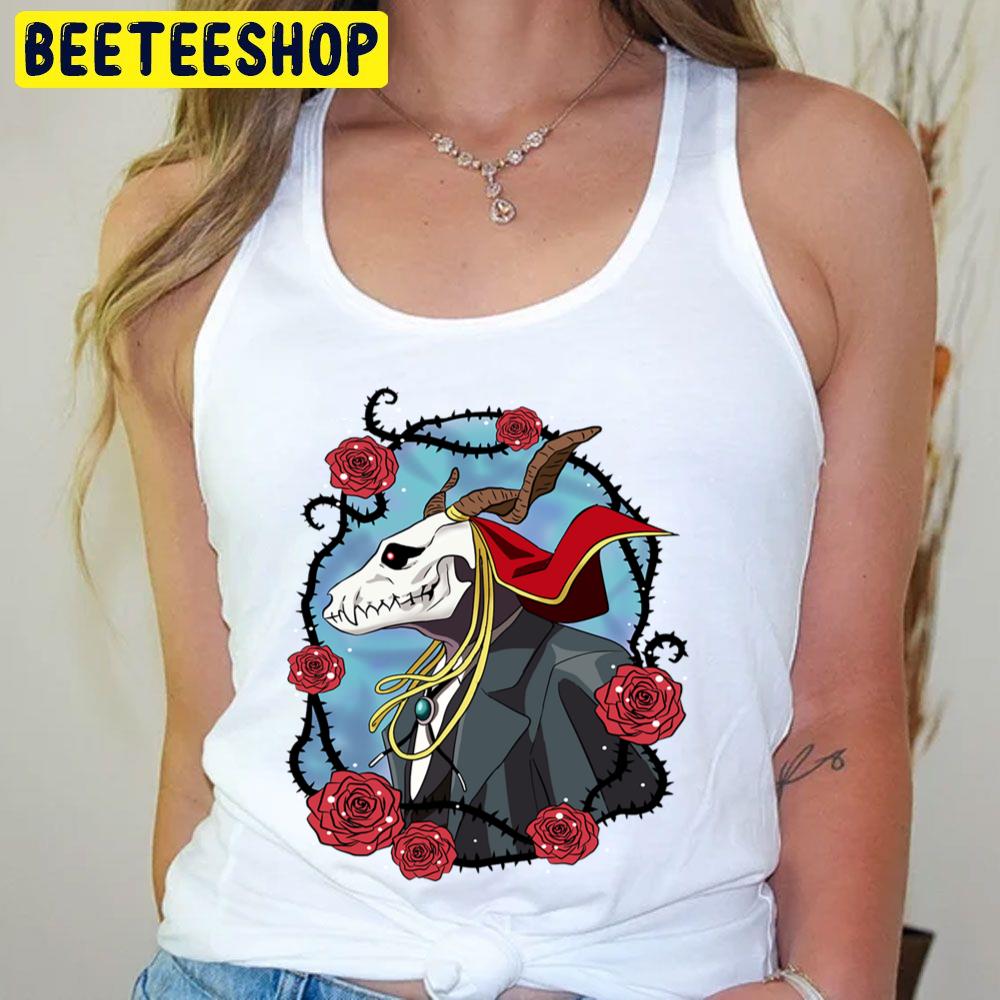 Rose The Ancient Magus Bride Trending Unisex T-Shirt Rose The Ancient Magus Bride Trending Unisex T-Shirt