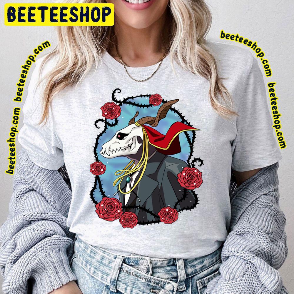 Rose The Ancient Magus Bride Trending Unisex T-Shirt Rose The Ancient Magus Bride Trending Unisex T-Shirt