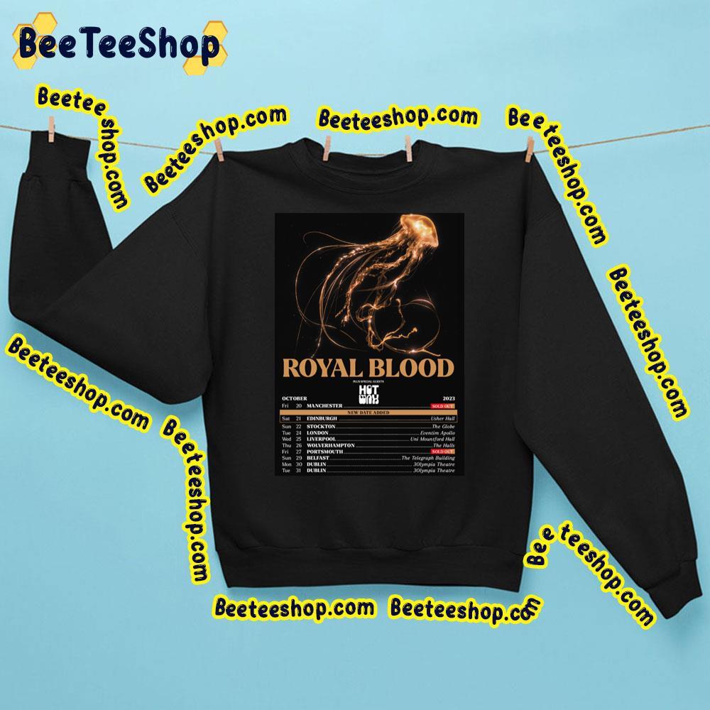 Royal Blood October 2023 Beeteeshop Trending Unisex Sweatshirt Royal Blood October 2023 Beeteeshop Trending Unisex Sweatshirt