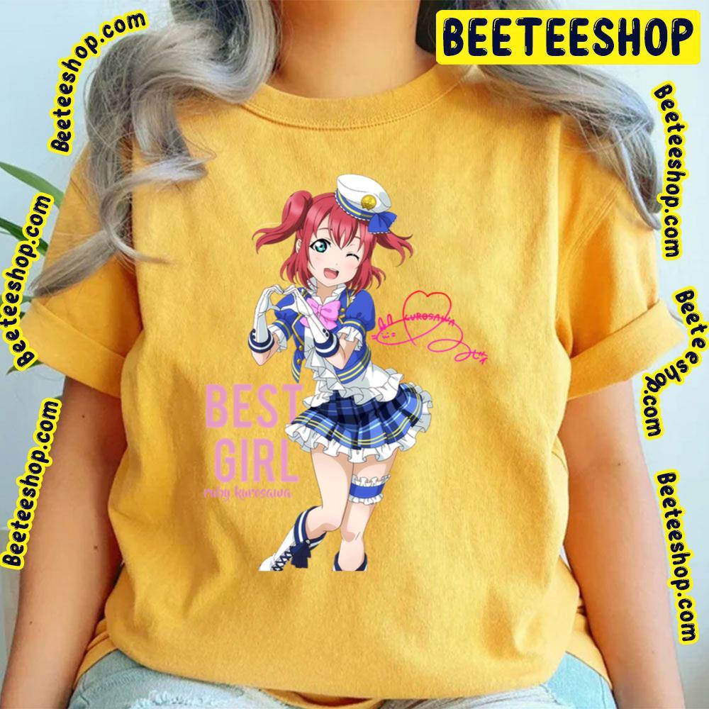 Ruby Kurosawa Is Best Girl Anima Yell Beeteeshop Trending Unisex T-Shirt Ruby Kurosawa Is Best Girl Anima Yell Beeteeshop Trending Unisex T-Shirt