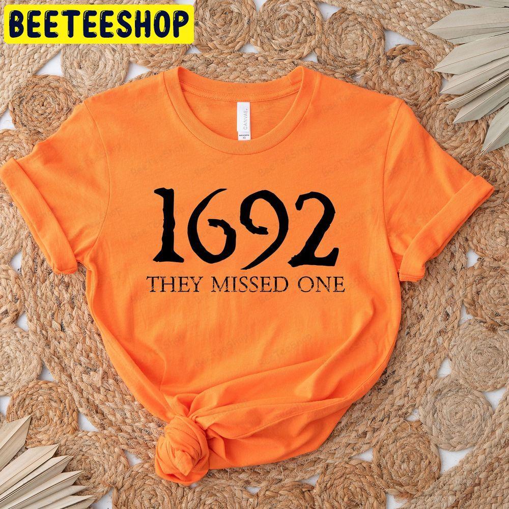 Salem Witch 1692 Shirt, Salem 1692 They Missed One Shirt, Salem Witch Massachusetts Sweatshirt, Halloween Sweatshirt, Witch's Broom Shirt Beeteeshop Trending Unisex T-Shirt Salem Witch 1692 Shirt, Salem 1692 They Missed One Shirt, Salem Witch Massachusetts Sweatshirt, Halloween Sweatshirt, Witch's Broom Shirt Beeteeshop Trending Unisex T-Shirt