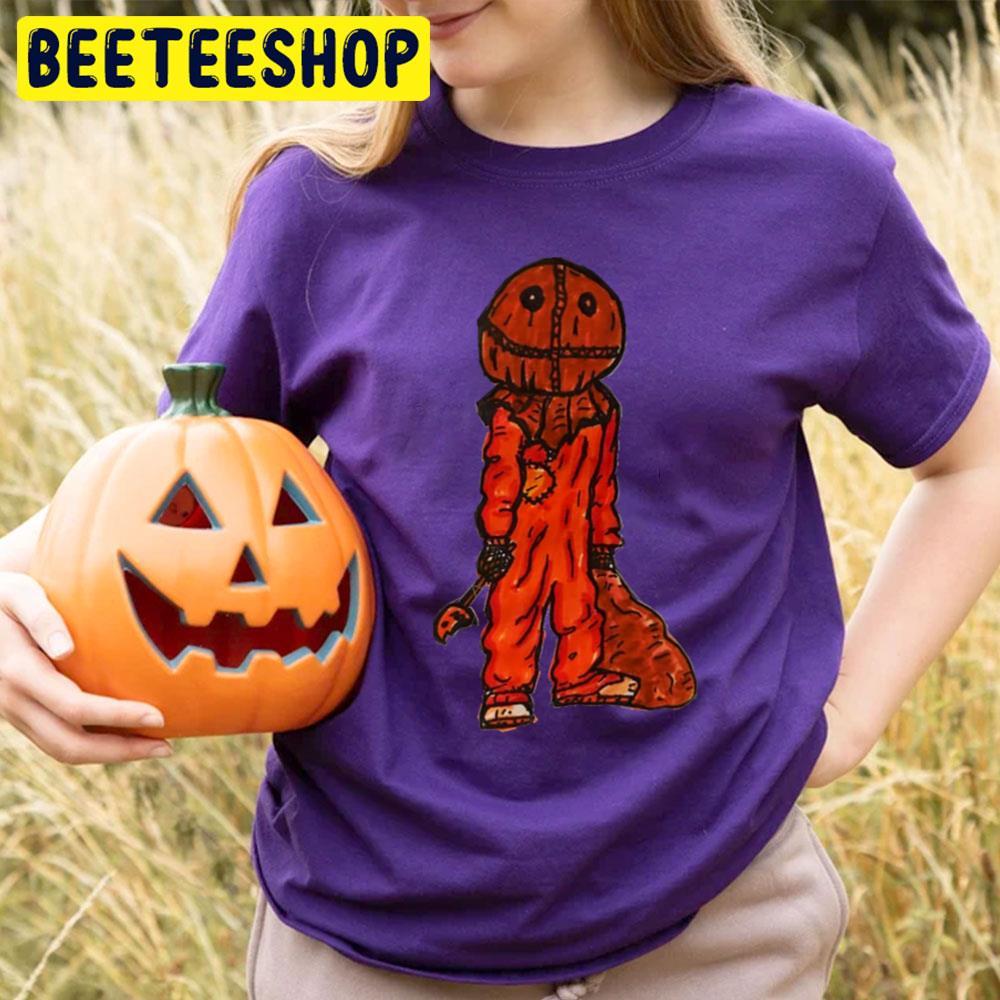 Sam Trick 'R Treat Happy Halloween Beeteeshop Trending Unisex T-Shirt Sam Trick 'R Treat Happy Halloween Beeteeshop Trending Unisex T-Shirt