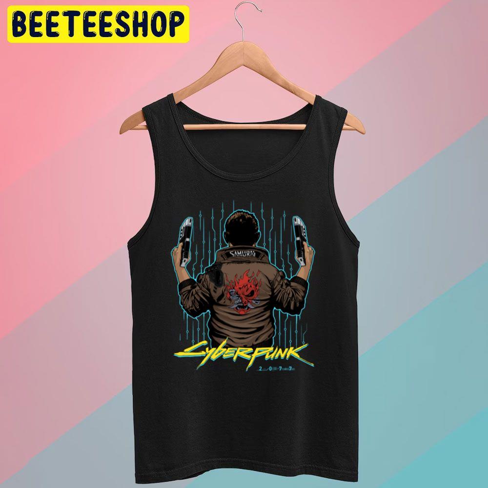 Samurai Cyberpunk 2077 Beeteeshop Trending Unisex T-Shirt Samurai Cyberpunk 2077 Beeteeshop Trending Unisex T-Shirt