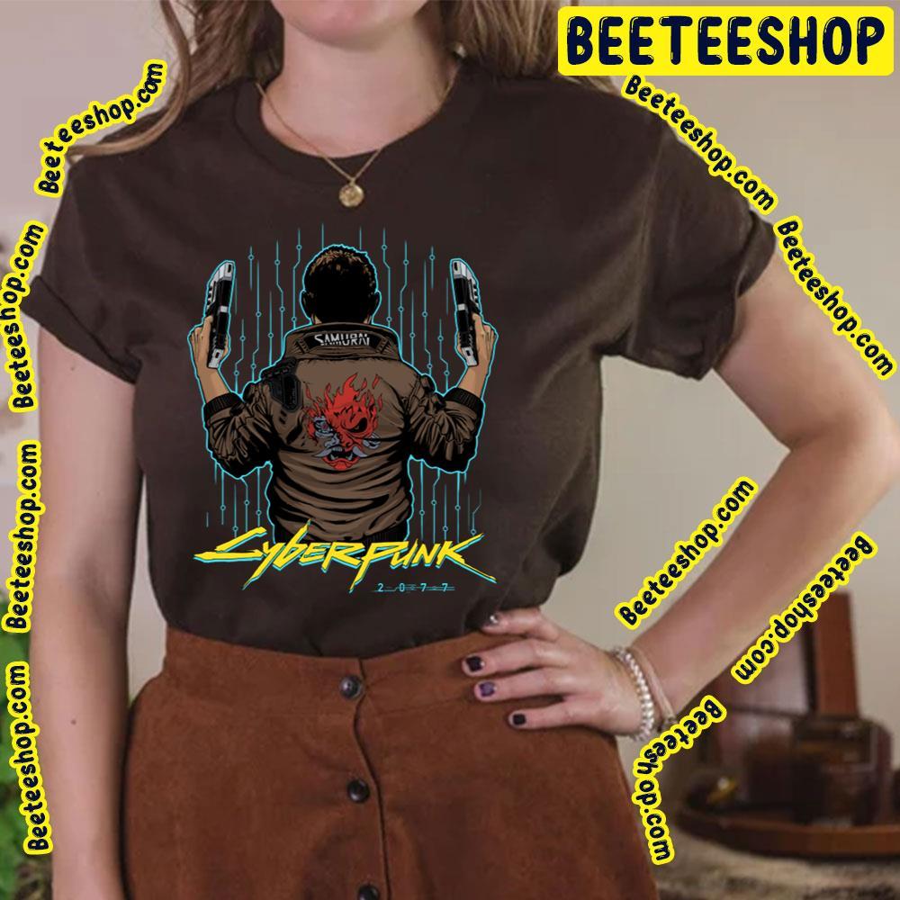 Samurai Cyberpunk 2077 Beeteeshop Trending Unisex T-Shirt Samurai Cyberpunk 2077 Beeteeshop Trending Unisex T-Shirt