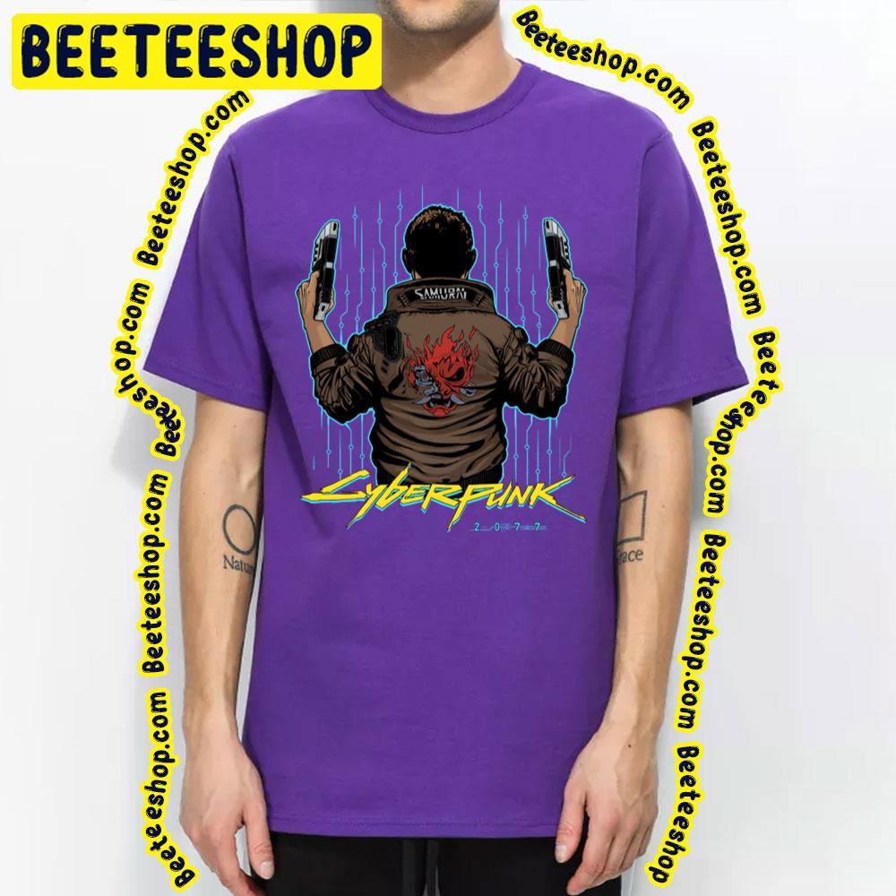 Samurai Cyberpunk 2077 Beeteeshop Trending Unisex T-Shirt Samurai Cyberpunk 2077 Beeteeshop Trending Unisex T-Shirt