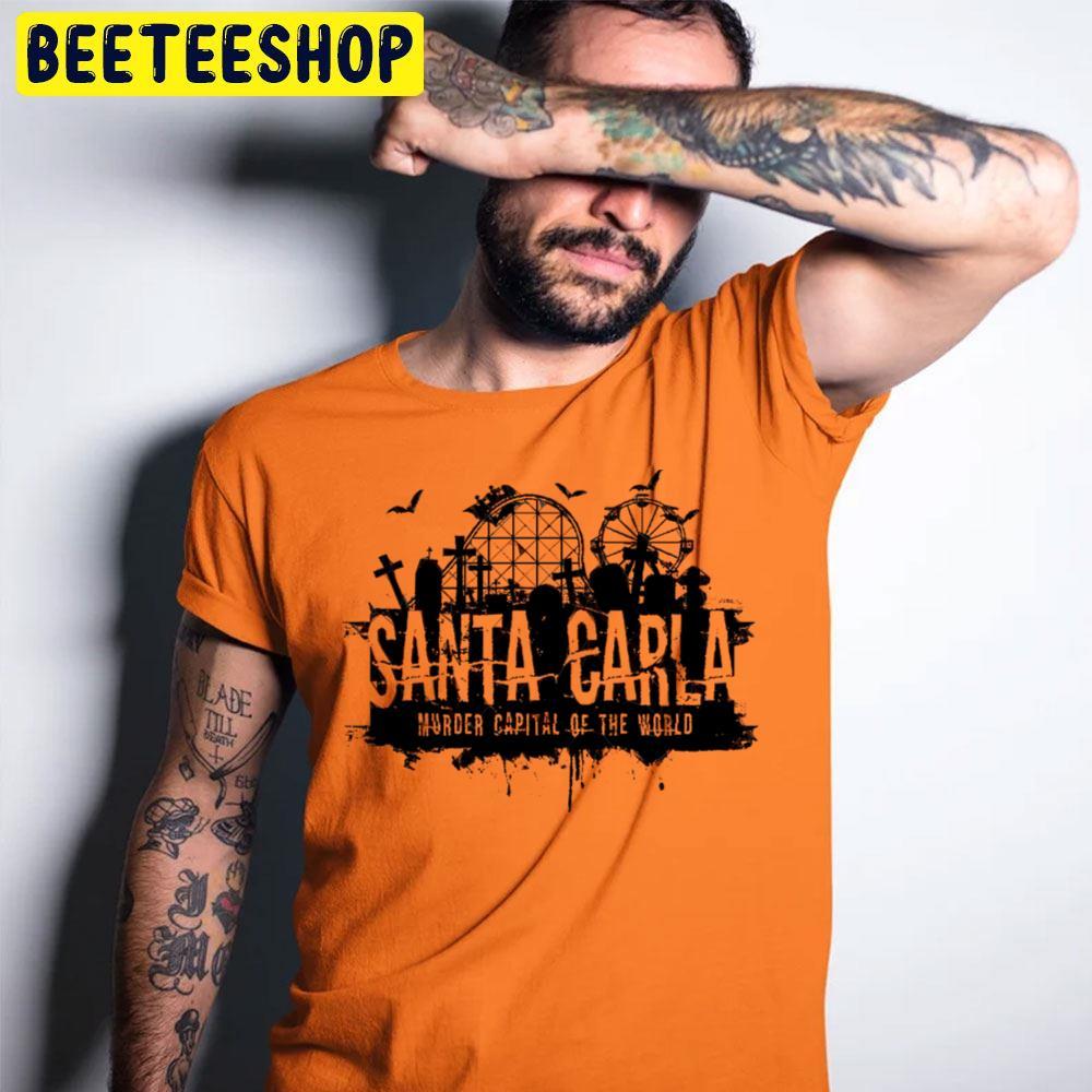 Santa Carla Murder Capital Of The World The Lost Boys Happy Halloween Beeteeshop Trending Unisex T-Shirt Santa Carla Murder Capital Of The World The Lost Boys Happy Halloween Beeteeshop Trending Unisex T-Shirt