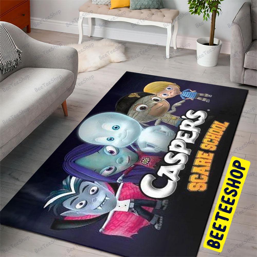 Scare School Casper Halloween Beeteeshop Rug Rectangle Scare School Casper Halloween Beeteeshop Rug Rectangle