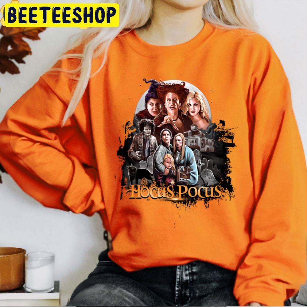 Scary Hocus Pocus Happy Halloween Beeteeshop Trending Unisex T-Shirt Scary Hocus Pocus Happy Halloween Beeteeshop Trending Unisex T-Shirt