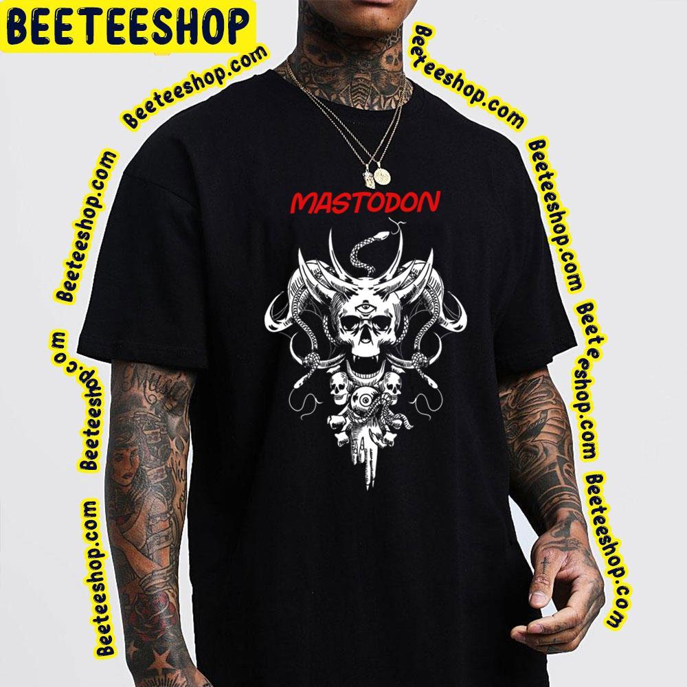Scary Skull Mastodon Beeteeshop Trending Unisex T-Shirt Scary Skull Mastodon Beeteeshop Trending Unisex T-Shirt