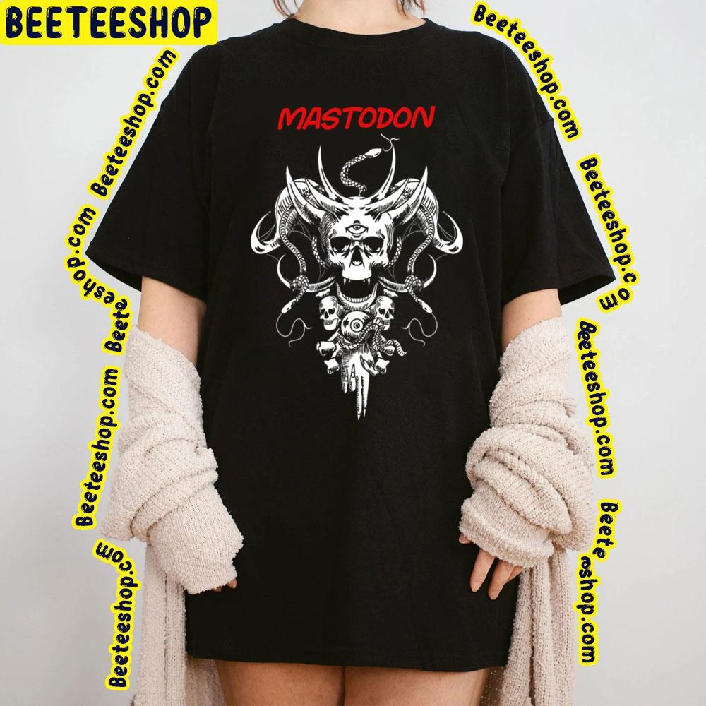 Scary Skull Mastodon Beeteeshop Trending Unisex T-Shirt Scary Skull Mastodon Beeteeshop Trending Unisex T-Shirt