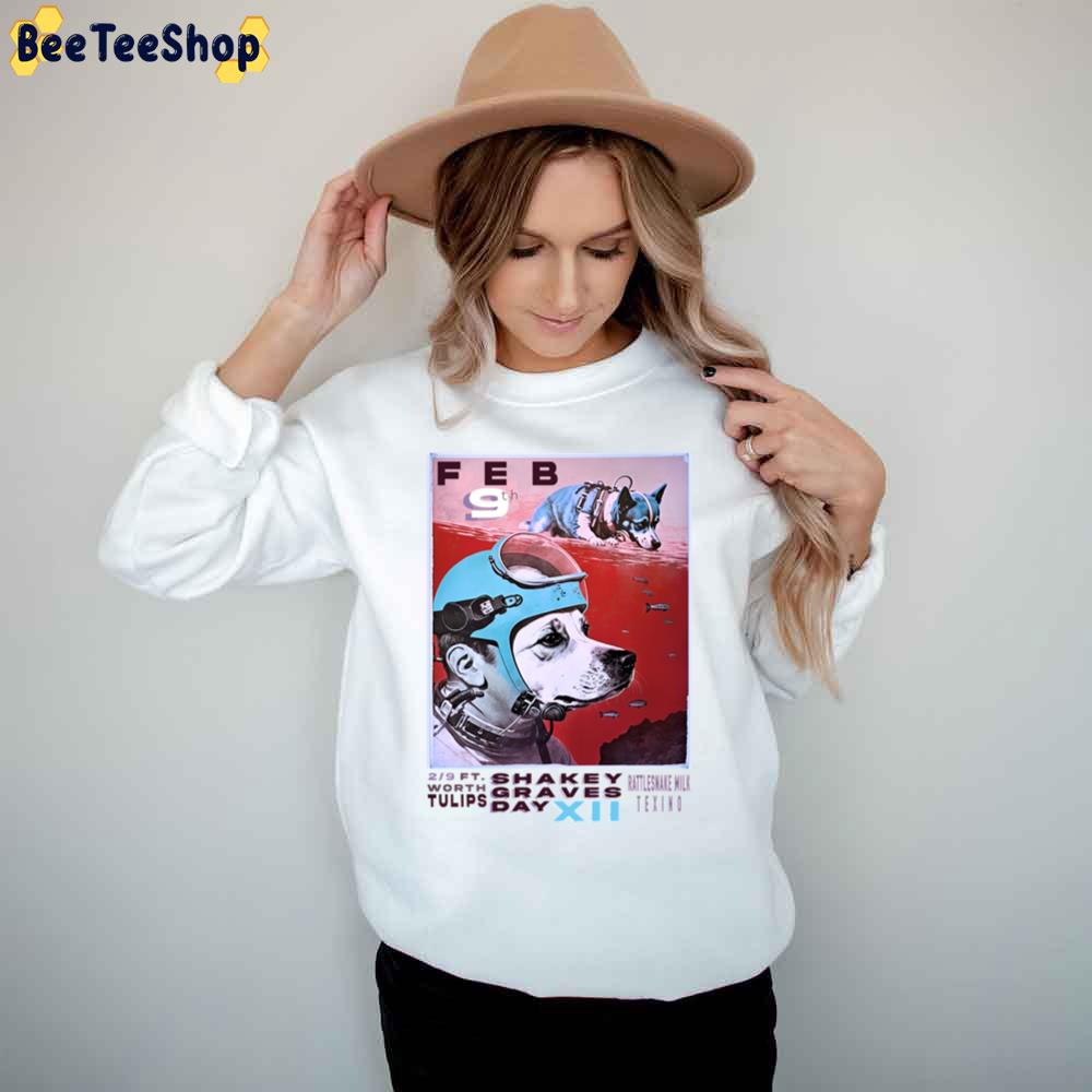 Shakey Graves Dog Red 2023 Trending Unisex T-Shirt Shakey Graves Dog Red 2023 Trending Unisex T-Shirt