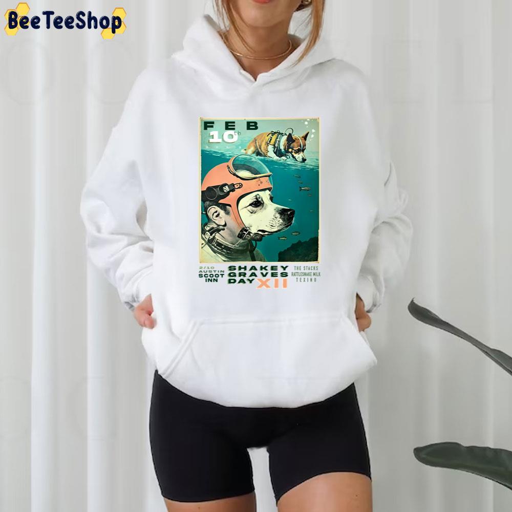 Shakey Graves Dog White 2023 Beeteeshop Trending Unisex T-Shirt Shakey Graves Dog White 2023 Beeteeshop Trending Unisex T-Shirt
