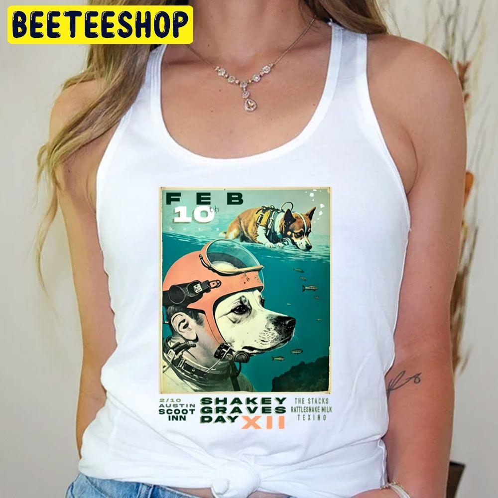Shakey Graves Dog White 2023 Beeteeshop Trending Unisex T-Shirt Shakey Graves Dog White 2023 Beeteeshop Trending Unisex T-Shirt