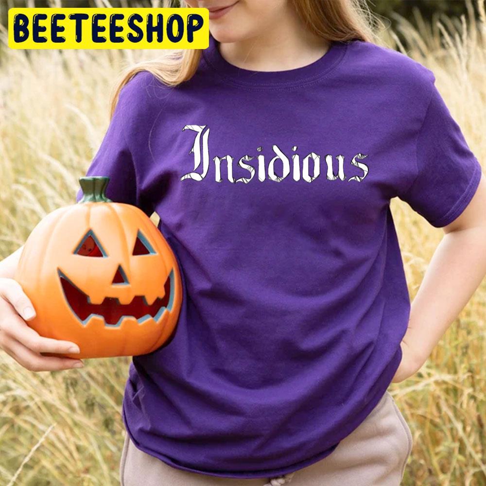 Simple Logo Insidious Happy Halloween Beeteeshop Trending Unisex T-Shirt Simple Logo Insidious Happy Halloween Beeteeshop Trending Unisex T-Shirt