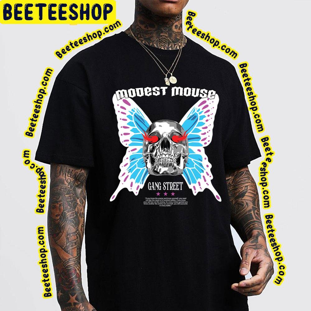 Skul Butterfly Modest Mouse Beeteeshop Trending Unisex T-Shirt Skul Butterfly Modest Mouse Beeteeshop Trending Unisex T-Shirt