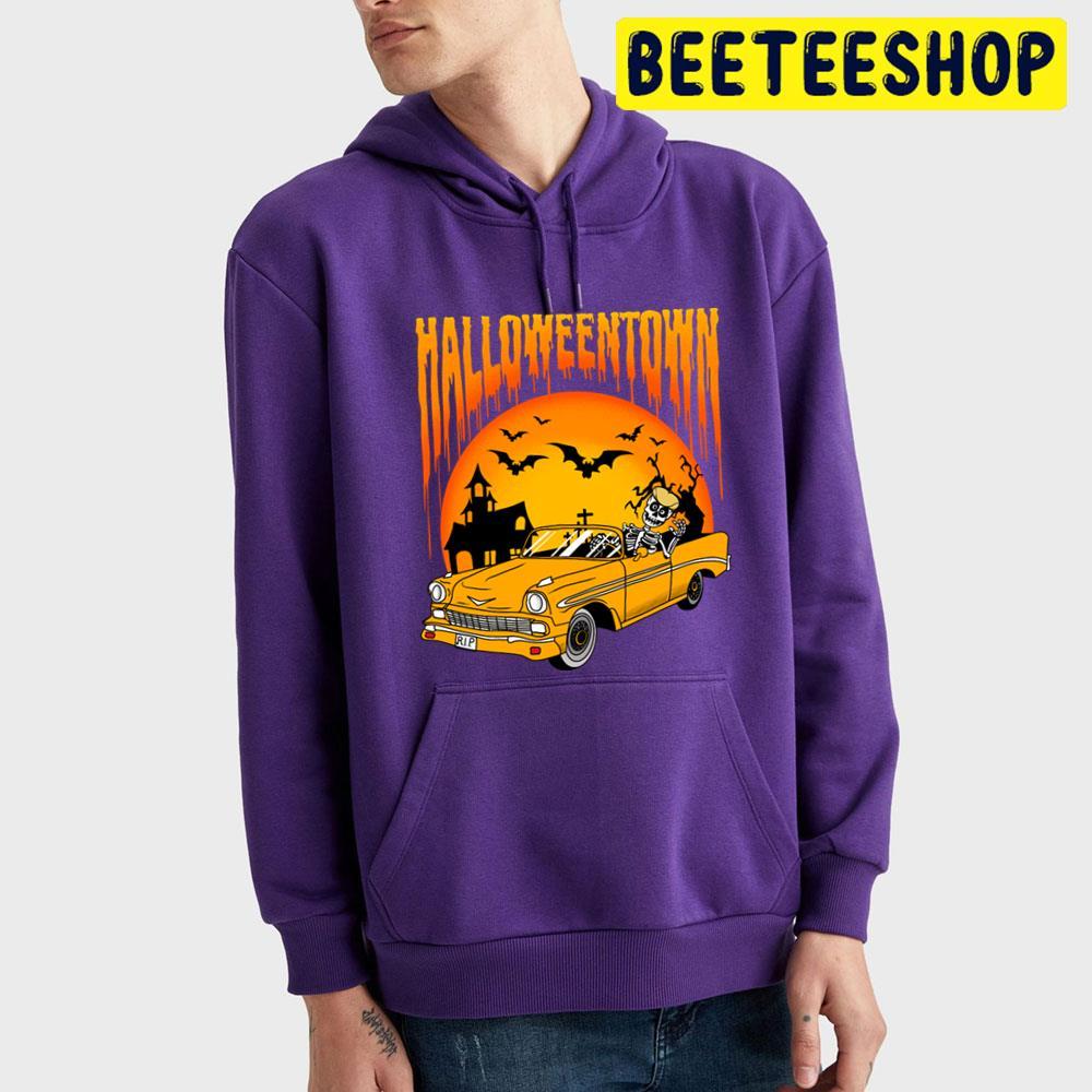 Skull Car Halloweentown Beeteeshop Trending Unisex T-Shirt Skull Car Halloweentown Beeteeshop Trending Unisex T-Shirt