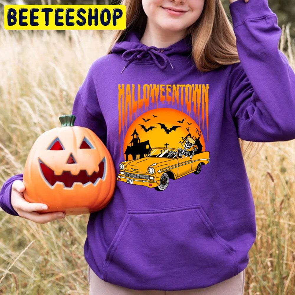 Skull Car Halloweentown Beeteeshop Trending Unisex T-Shirt Skull Car Halloweentown Beeteeshop Trending Unisex T-Shirt