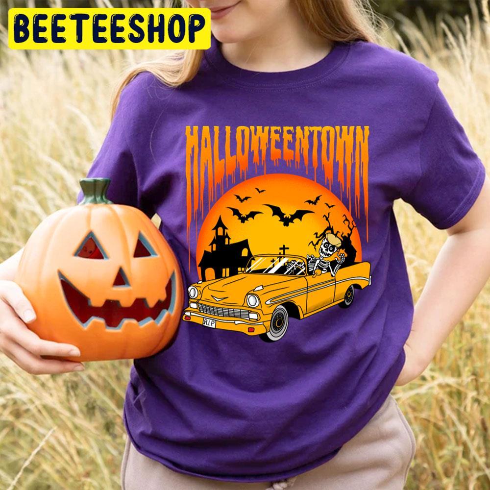 Skull Car Halloweentown Beeteeshop Trending Unisex T-Shirt Skull Car Halloweentown Beeteeshop Trending Unisex T-Shirt