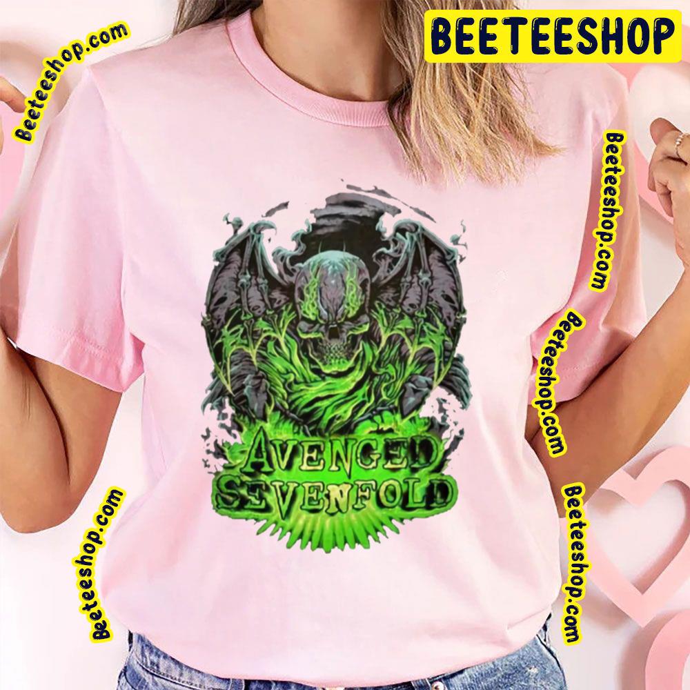Skull Green Avenged Sevenfold Trending Unisex T-Shirt Skull Green Avenged Sevenfold Trending Unisex T-Shirt