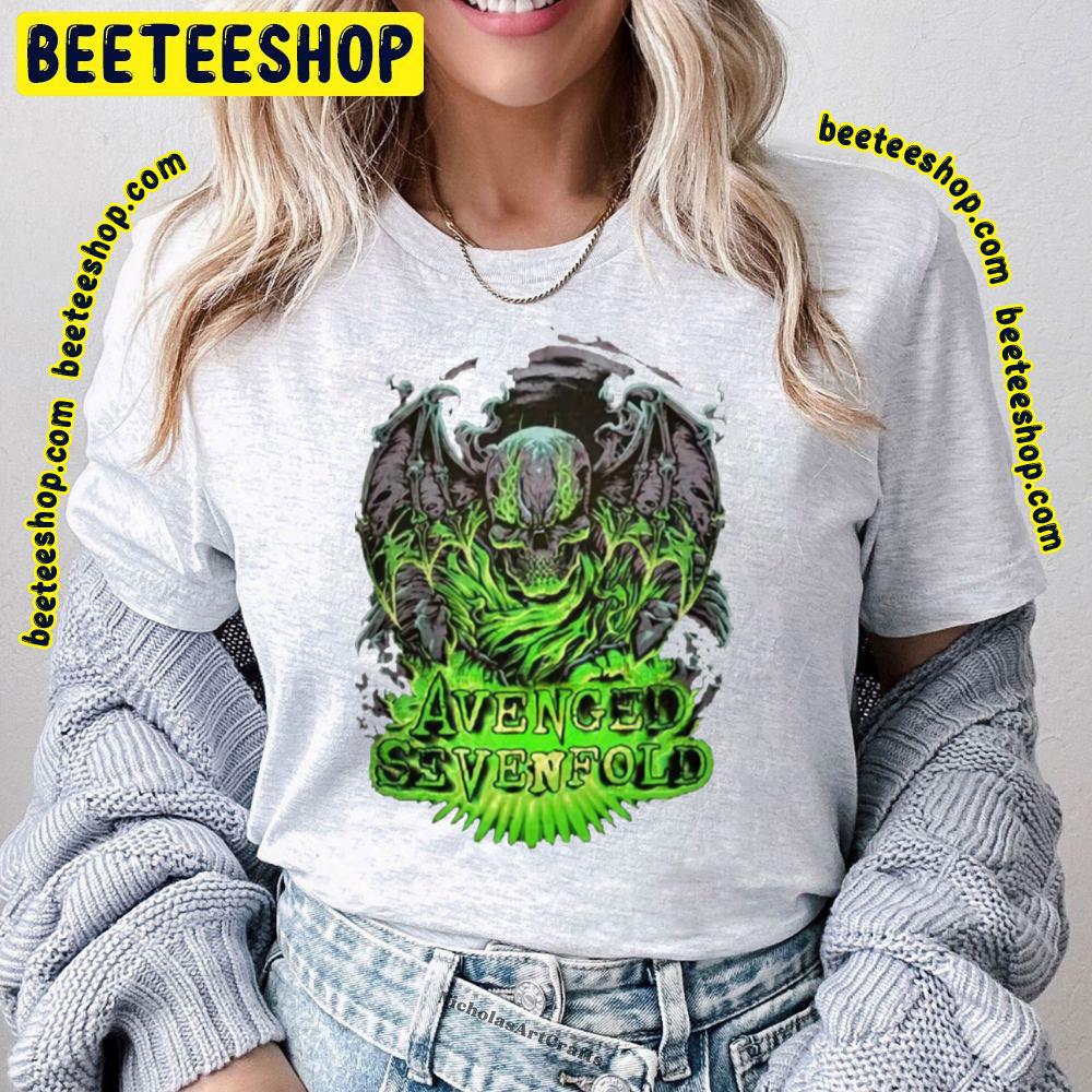 Skull Green Avenged Sevenfold Trending Unisex T-Shirt Skull Green Avenged Sevenfold Trending Unisex T-Shirt