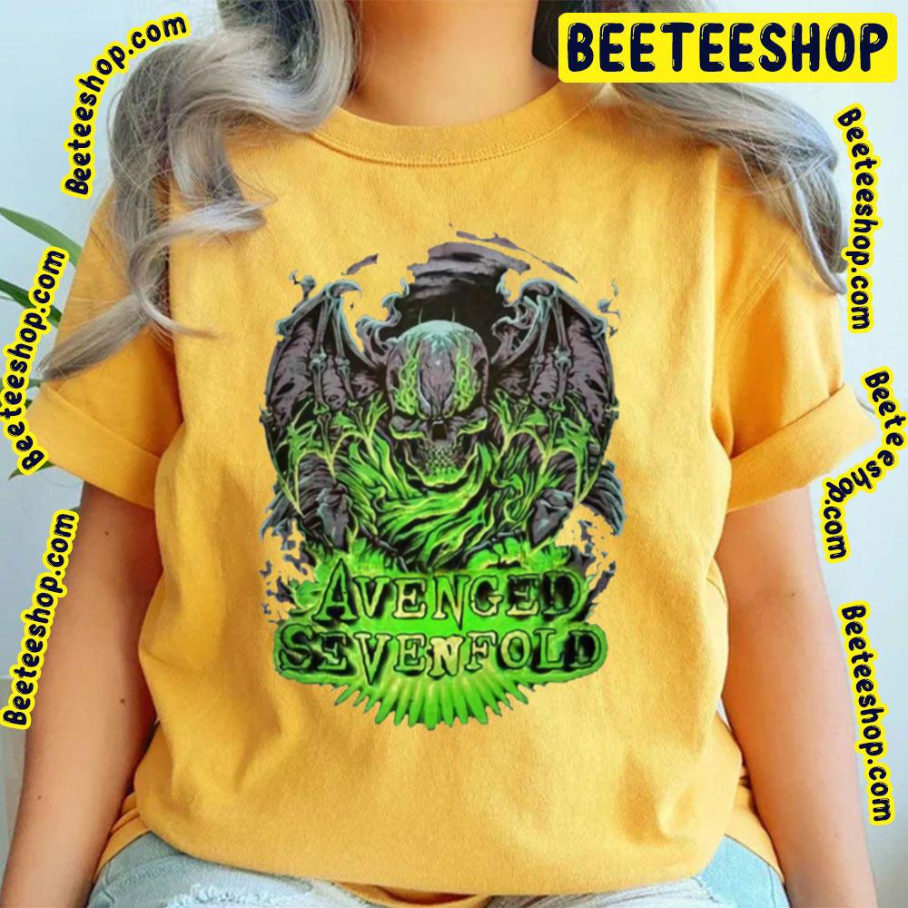 Skull Green Avenged Sevenfold Trending Unisex T-Shirt Skull Green Avenged Sevenfold Trending Unisex T-Shirt