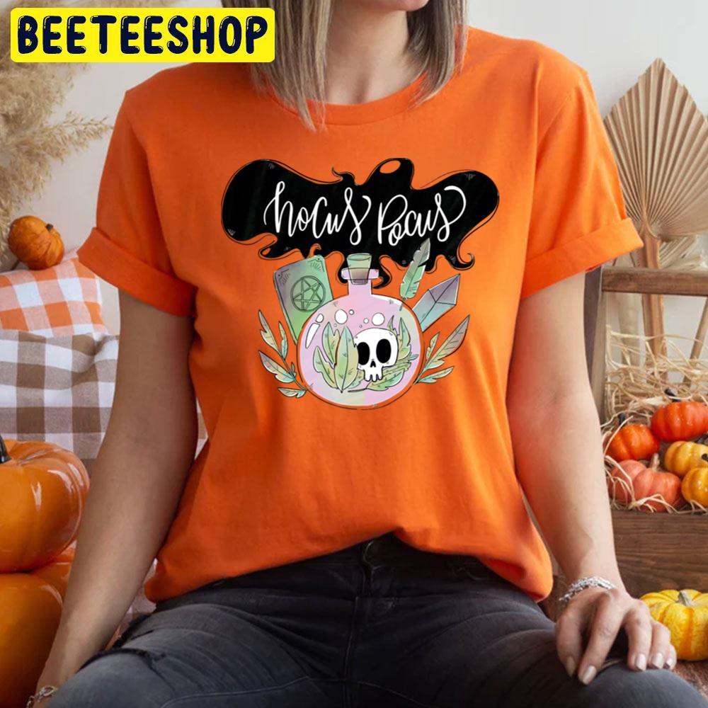 Skull Hocus Pocus Happy Halloween Beeteeshop Trending Unisex T-Shirt Skull Hocus Pocus Happy Halloween Beeteeshop Trending Unisex T-Shirt