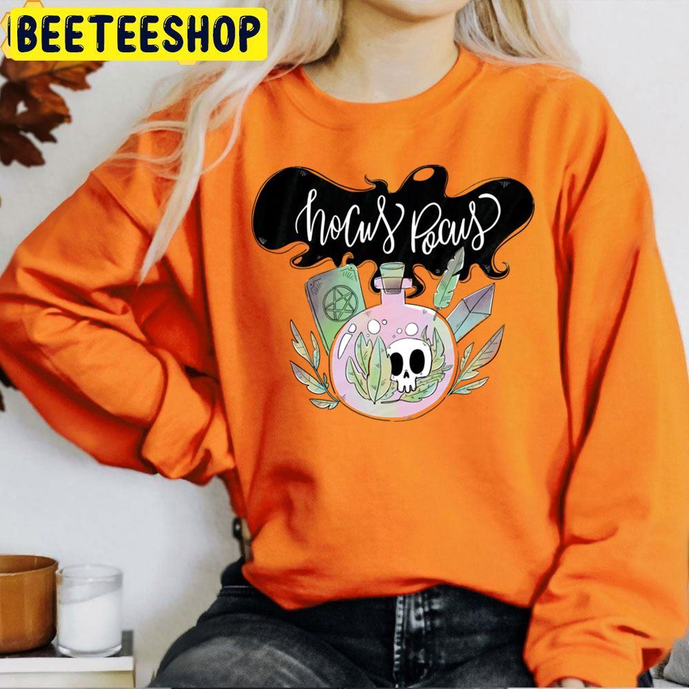 Skull Hocus Pocus Happy Halloween Beeteeshop Trending Unisex T-Shirt Skull Hocus Pocus Happy Halloween Beeteeshop Trending Unisex T-Shirt