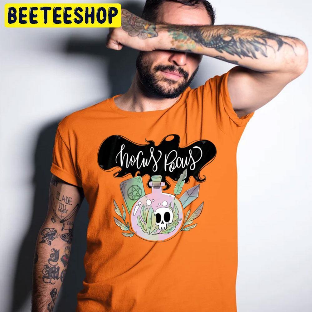 Skull Hocus Pocus Happy Halloween Beeteeshop Trending Unisex T-Shirt Skull Hocus Pocus Happy Halloween Beeteeshop Trending Unisex T-Shirt