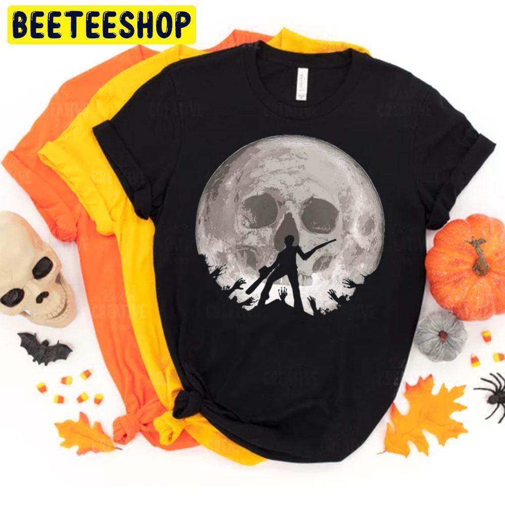 Skull Moon Ash Vs Evil Dead Happy Halloween Beeteeshop Trending Unisex T-Shirt Skull Moon Ash Vs Evil Dead Happy Halloween Beeteeshop Trending Unisex T-Shirt
