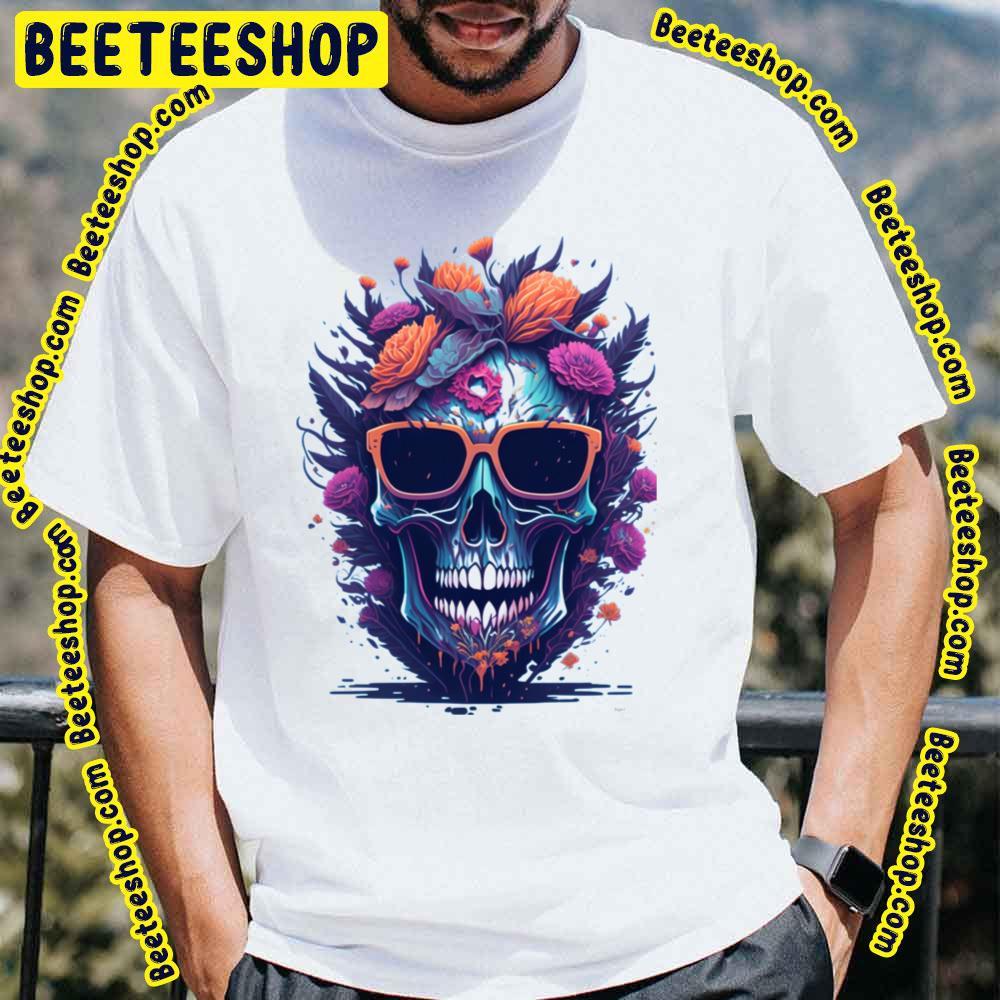 Skull Roses Beeteeshop Trending Unisex T-Shirt Skull Roses Beeteeshop Trending Unisex T-Shirt