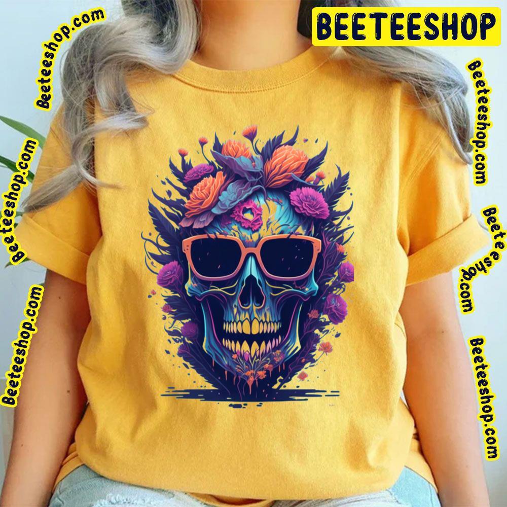 Skull Roses Beeteeshop Trending Unisex T-Shirt Skull Roses Beeteeshop Trending Unisex T-Shirt