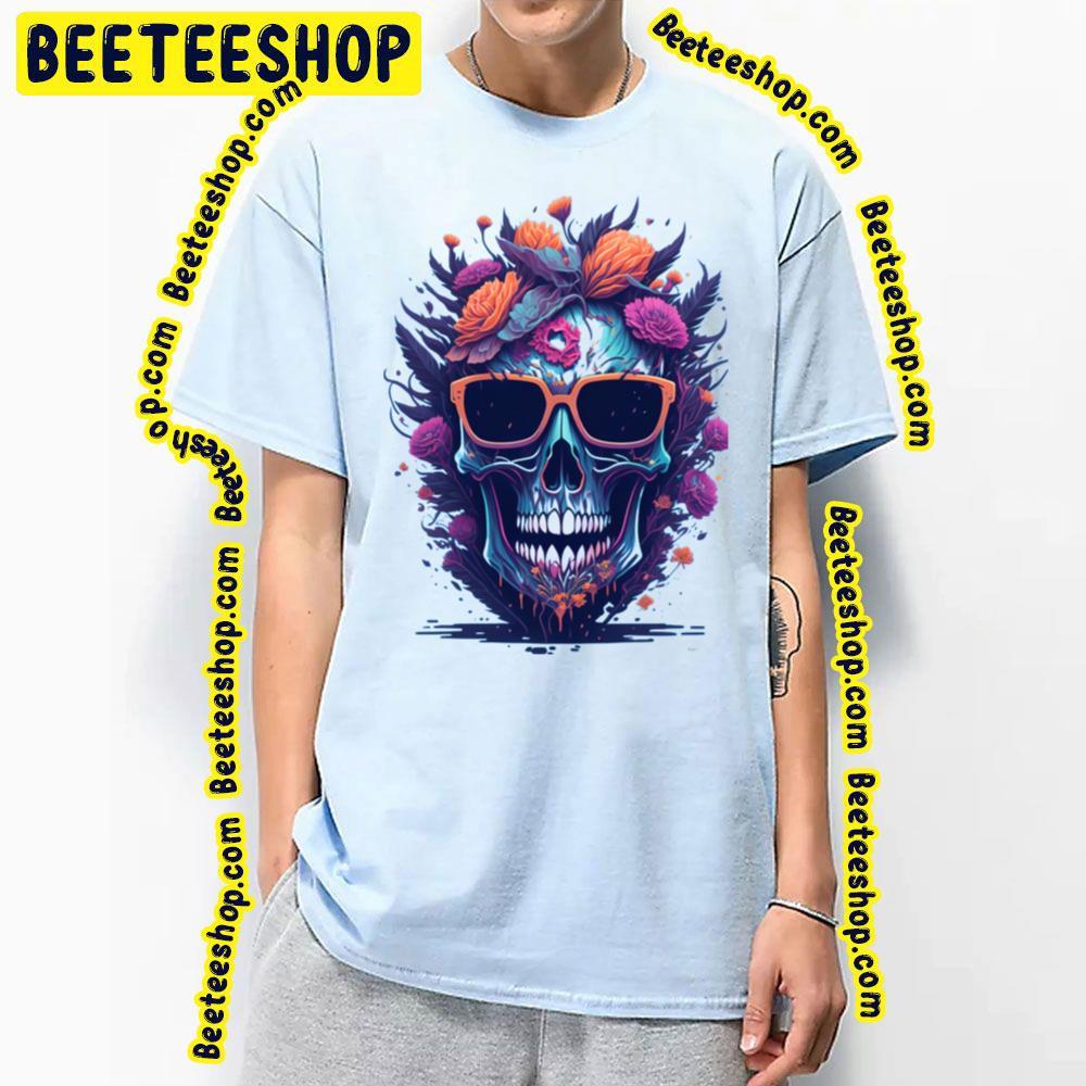 Skull Roses Beeteeshop Trending Unisex T-Shirt Skull Roses Beeteeshop Trending Unisex T-Shirt