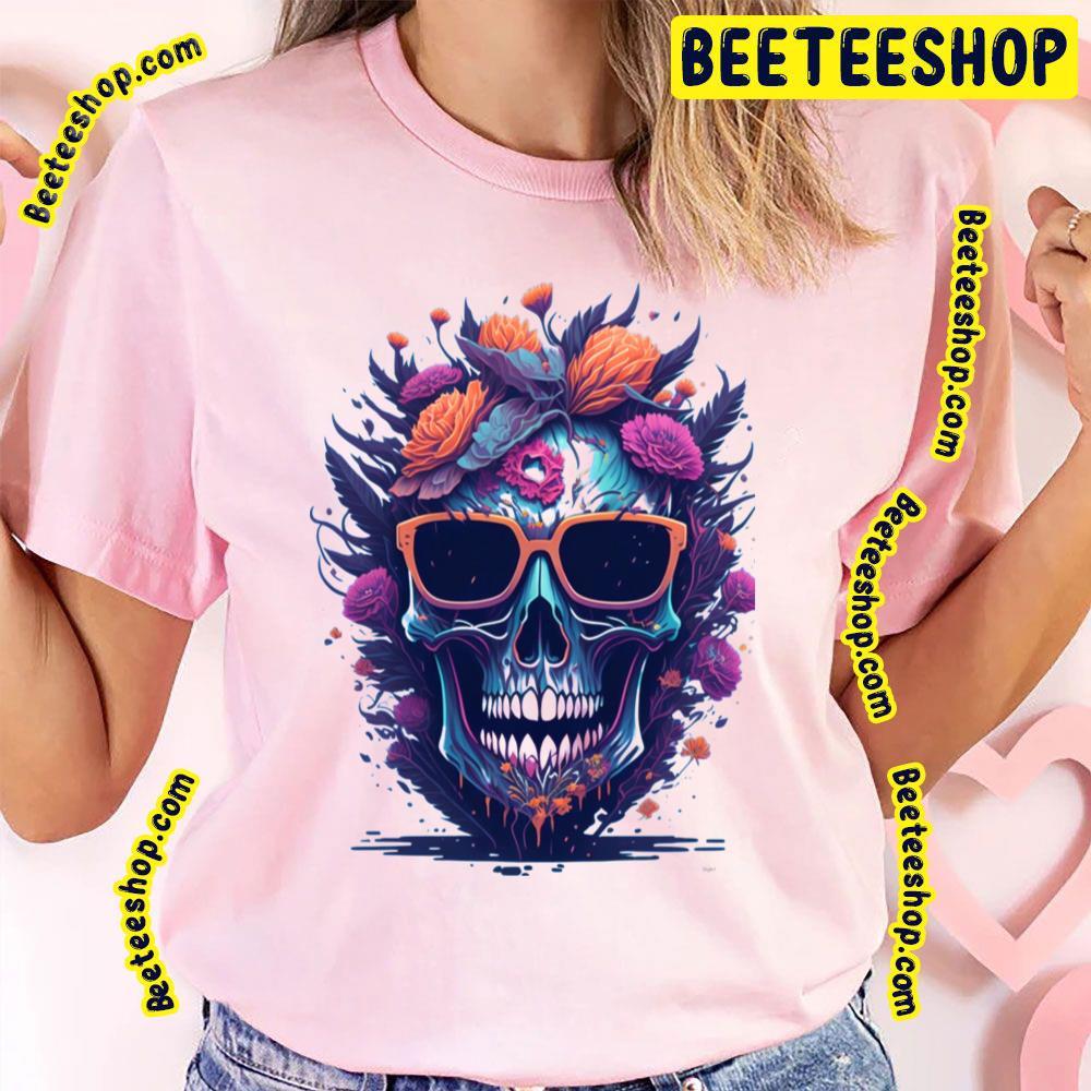 Skull Roses Beeteeshop Trending Unisex T-Shirt Skull Roses Beeteeshop Trending Unisex T-Shirt