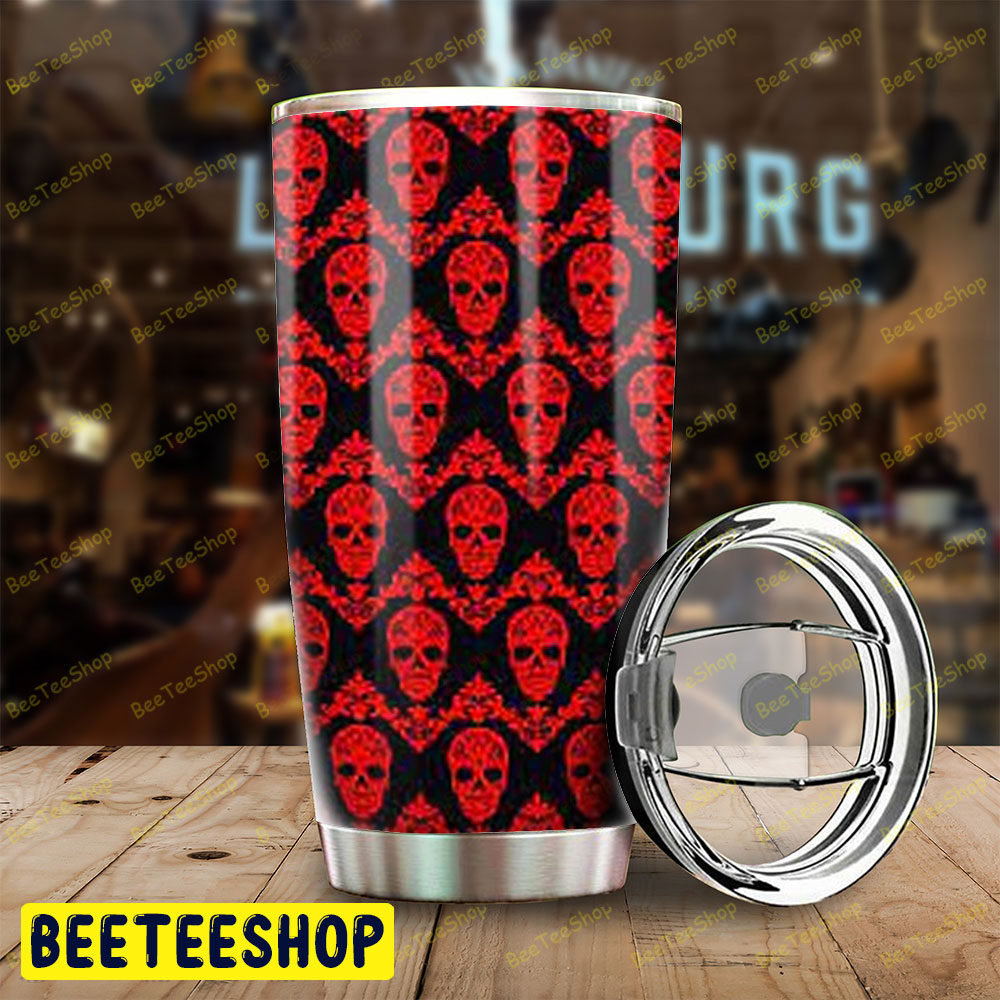 Skulls Halloween Pattern 131 Tumbler Skulls Halloween Pattern 131 Tumbler