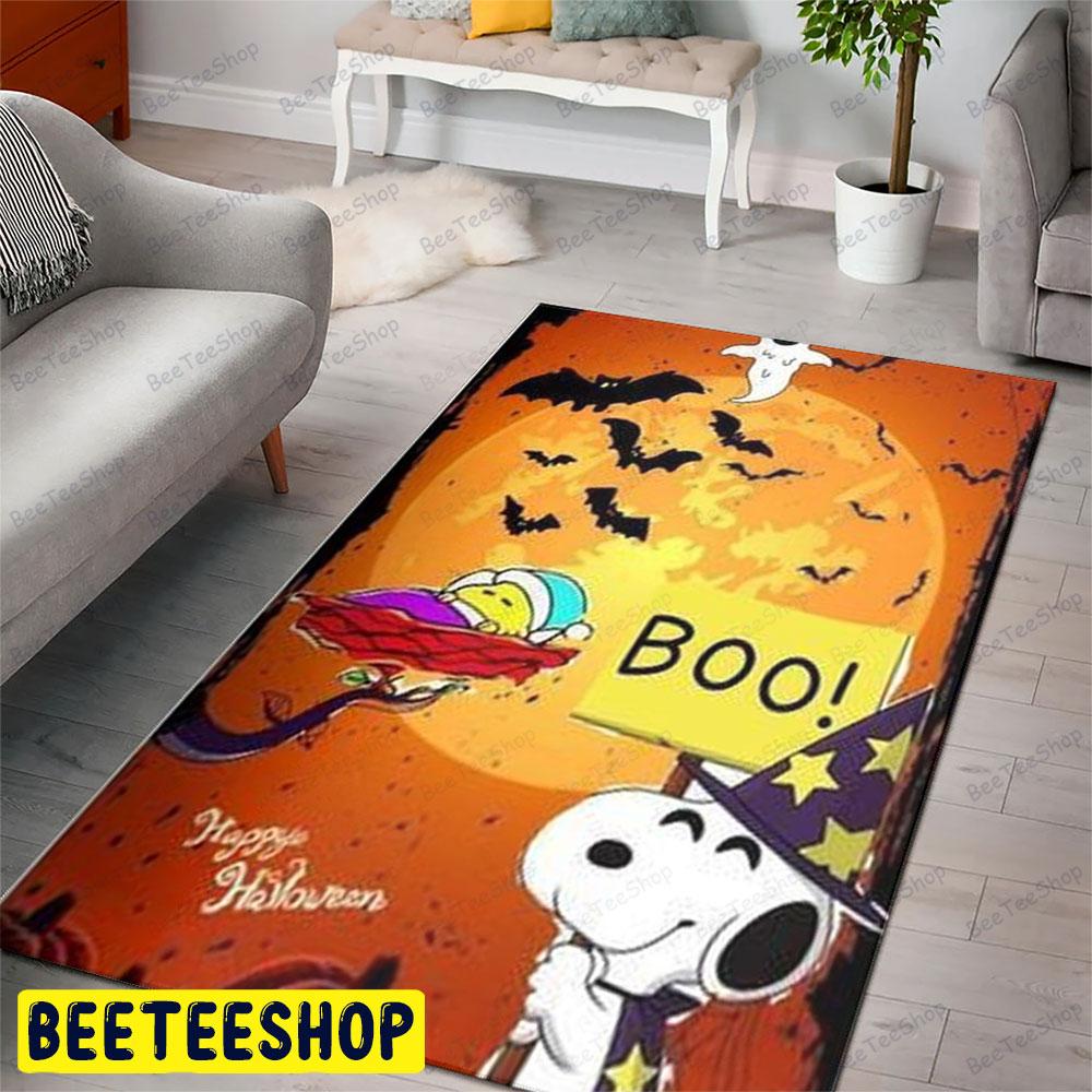 Sleep Boo It's The Great Pumpkin Charlie Brown Halloween Beeteeshop Rug Rectangle Sleep Boo It's The Great Pumpkin Charlie Brown Halloween Beeteeshop Rug Rectangle