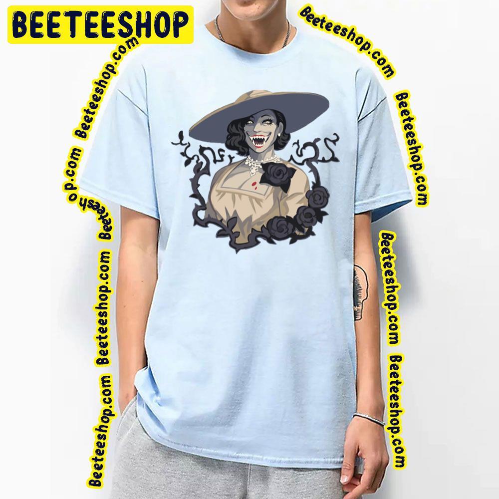 Smile Halloween Resident Evil Village Beeteeshop Trending Unisex T-Shirt Smile Halloween Resident Evil Village Beeteeshop Trending Unisex T-Shirt