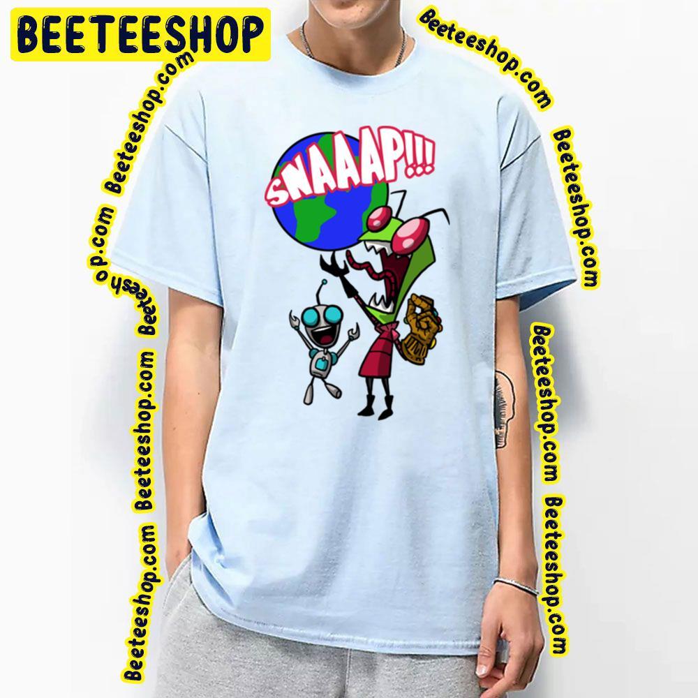 Snaaap Invader Zim Beeteeshop Trending Unisex T-Shirt Snaaap Invader Zim Beeteeshop Trending Unisex T-Shirt