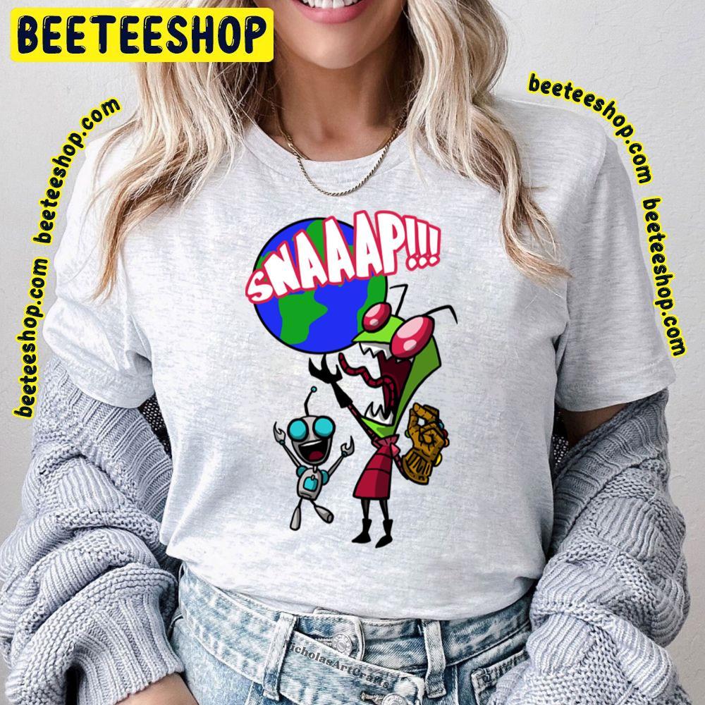 Snaaap Invader Zim Beeteeshop Trending Unisex T-Shirt Snaaap Invader Zim Beeteeshop Trending Unisex T-Shirt