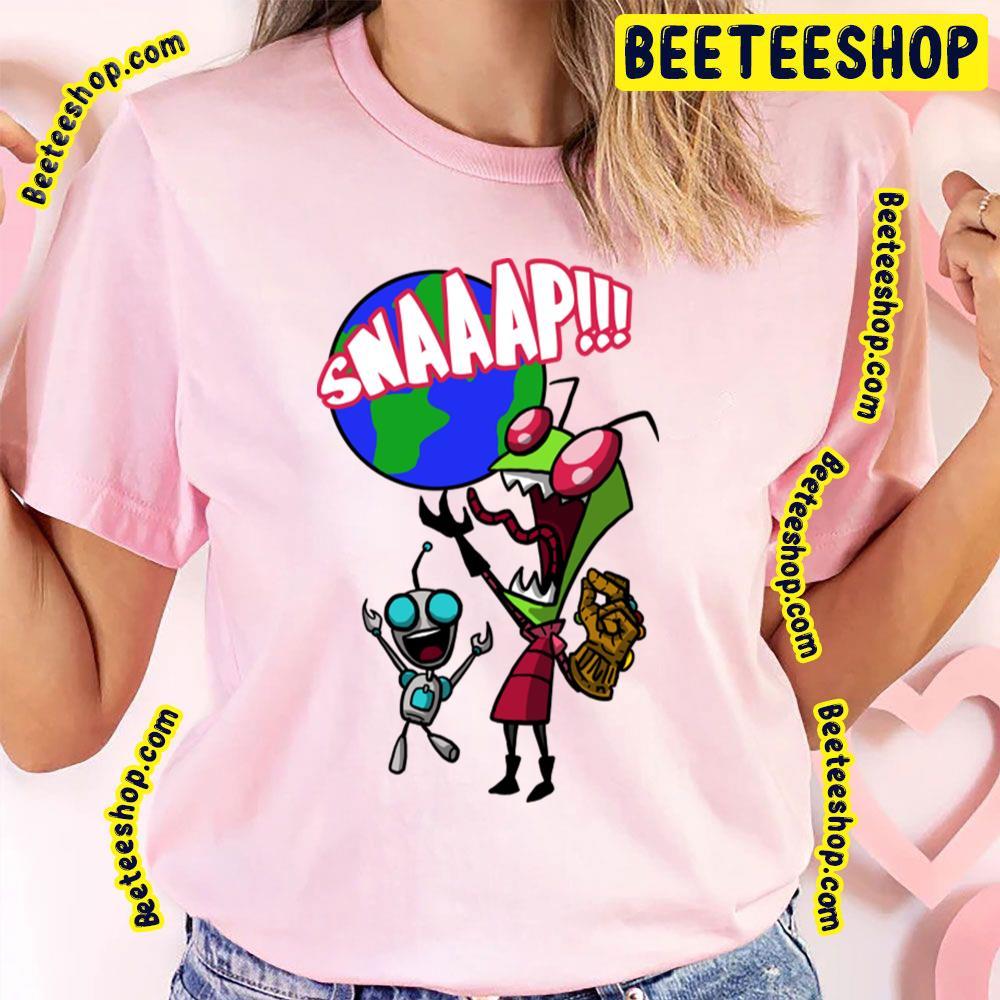 Snaaap Invader Zim Beeteeshop Trending Unisex T-Shirt Snaaap Invader Zim Beeteeshop Trending Unisex T-Shirt