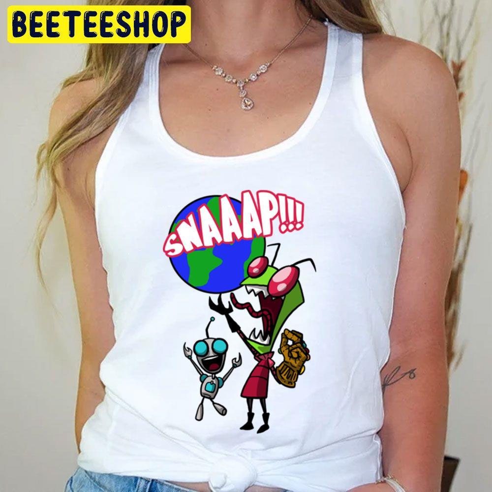 Snaaap Invader Zim Beeteeshop Trending Unisex T-Shirt Snaaap Invader Zim Beeteeshop Trending Unisex T-Shirt