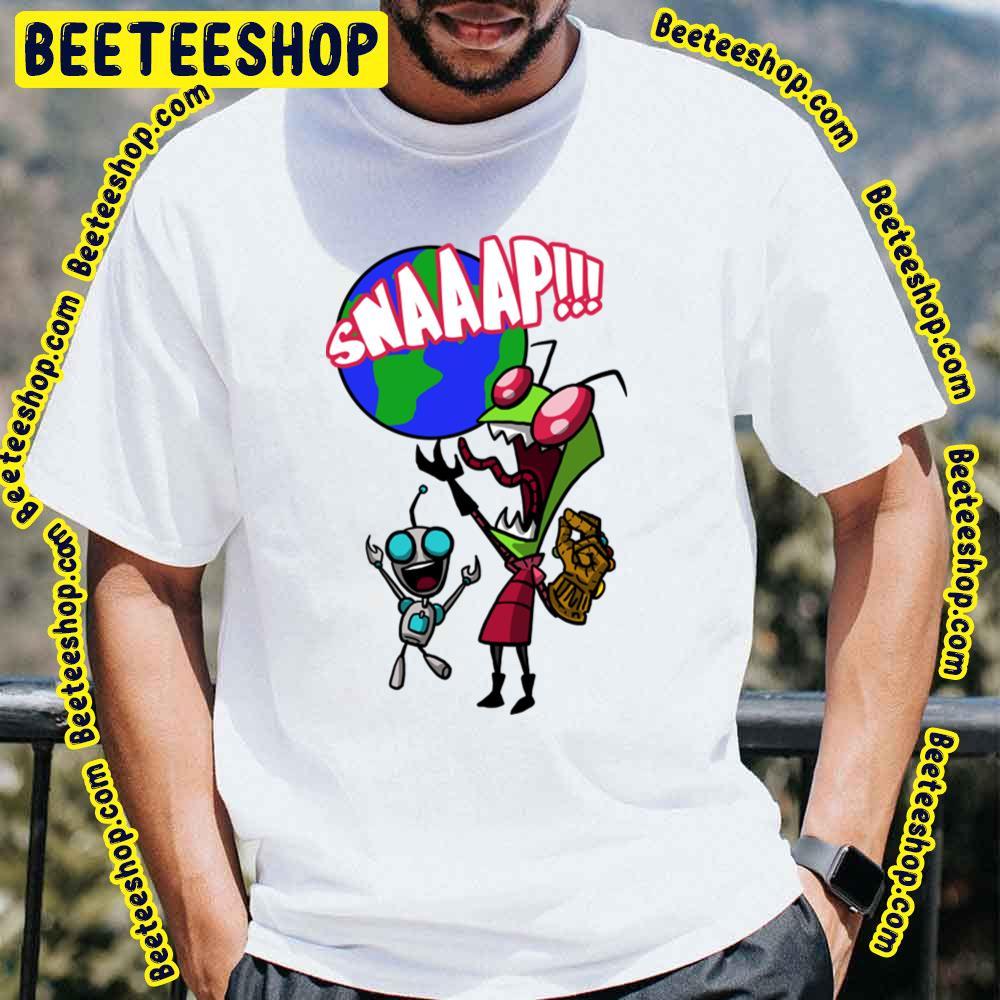 Snaaap Invader Zim Beeteeshop Trending Unisex T-Shirt Snaaap Invader Zim Beeteeshop Trending Unisex T-Shirt