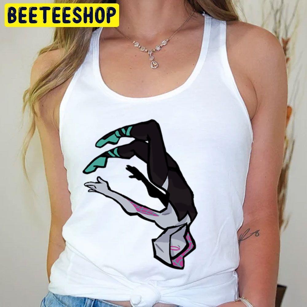 Spider Gwen Long Spiderverse Movie Beeteeshop Trending Unisex T-Shirt Spider Gwen Long Spiderverse Movie Beeteeshop Trending Unisex T-Shirt